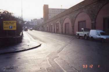 Railway arches on Furnival Road