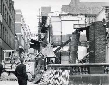 Demolition of The Sheffield Club, No. 36 Norfolk Street 
