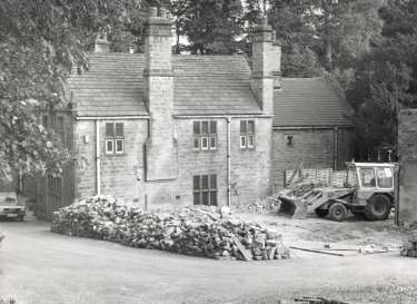 Renovation construction, Whitley Hall, Elliott Lane, Grenoside
