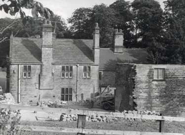 Renovation construction, Whitley Hall, Elliott Lane, Grenoside