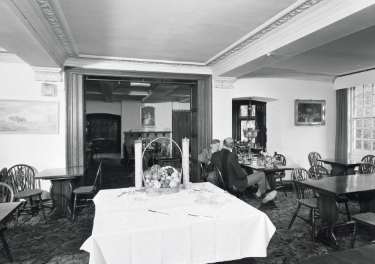 Dining room, Whitley Hall Hotel, Elliott Lane, Grenoside