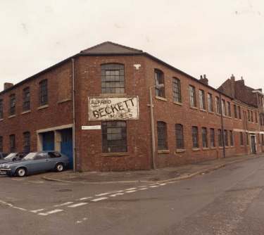 Alfred Beckett and Sons Ltd., Brooklyn Works, steel, saw and file works, Ball Street