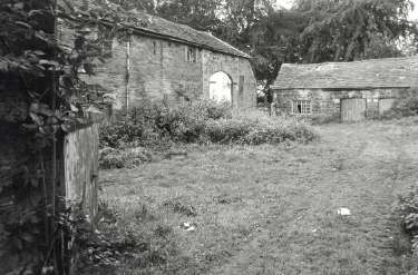 Outbuildings (looking south west), The Oakes, Oakes Park, Norton Lane