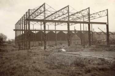 Construction of extension to (Lee of Sheffield Ltd.) Arthur Lee and Sons Ltd., steel manufacturers, Trubrite Works, Meadowhall