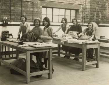 Women working in a Sheffield wash house