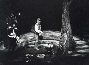 Performance by the Sheffield Repertory Company of 'As you like it', by William Shakespeare, directed by Colin George at the Sheffield Playhouse Theatre, Townhead Street