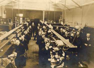 Probably a Post Office sorting office