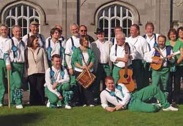 Sheffield City Morris at the Celtic Festival, Kilkenny, Ireland