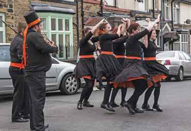 Friends of Sheffield City Morris. Steel City Rapper Morris from Sheffield