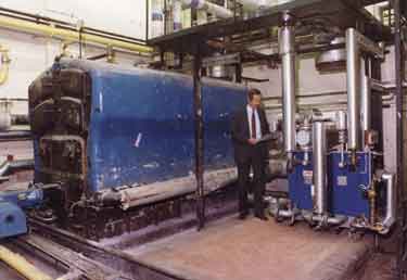 Boiler room, Central Library, Surrey Street