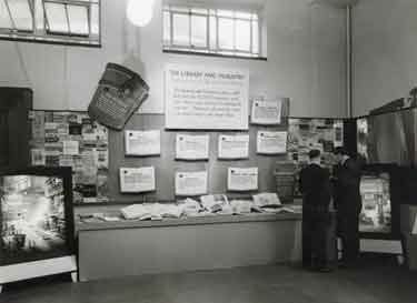 The Library and Industry: Information for Research and Industry, an exhibition of books and materials, Science and Commerce Library, Central Library, Surrey Street