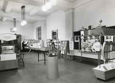 The Library and Industry: Information for Research and Industry, an exhibition of books and materials, Science and Commerce Library, Central Library, Surrey Street