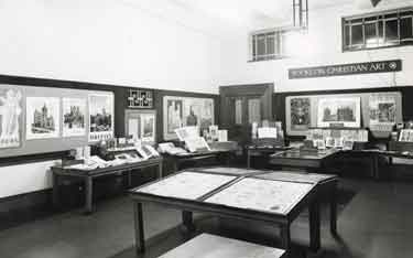 Books on Christian Art, an exhibition of books and other materials, Central Library, Surrey Street 
