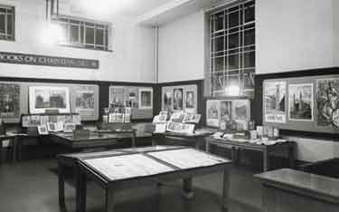 Books on Christian Art, an exhibition of books and other materials, Central Library, Surrey Street 