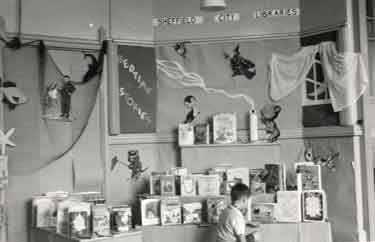 Bedtime Stories, display by Sheffield City Libraries
