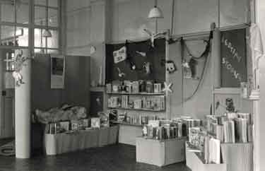At the Sea and Bedtime Stories, displays by Sheffield City Libraries