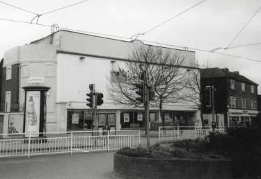 Somerfield Supermarket (formerly Manor Cinema and Bingo Hall and latterly Poundland, discount supermarket), No. 942 City Road, near the junction of Prince of Wales Road and Ridgeway Road