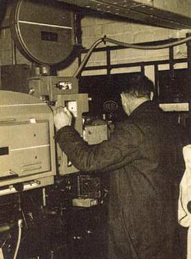 Arthur Norton, chief projectionist of Walkley Palladium, South Road
