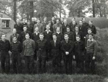 German prisoners of war Norton prisoner of war camp 174, Cuckney, near Mansfield, Nottinghamshire