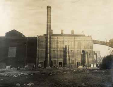 Blackburn Meadows Power Station under construction