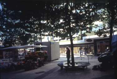 Flower stall on The Moor