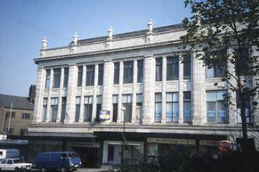 Former premises of John Banner Ltd., department store, Nos. 620 - 636 Attercliffe Road