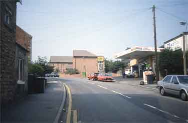 Garage and petrol station at No. 2 Mulehouse Road, Crookes
