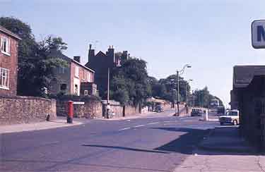 Pitsmoor Road looking towards junction with Barnsley Road