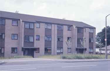 Flat on the site of the general store, Norton