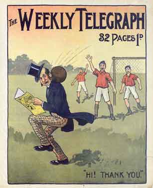 Sheffield Weekly Telegraph poster: Hi!, thank you