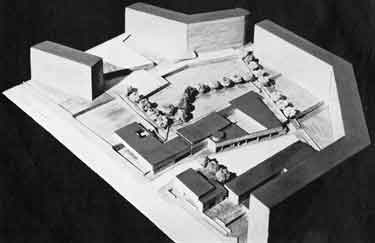 Model of proposed new Park Hill Primary School