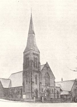 Park (Victoria) Wesleyan Church and Schools, junction of Stafford Road and Fitzwalter Road