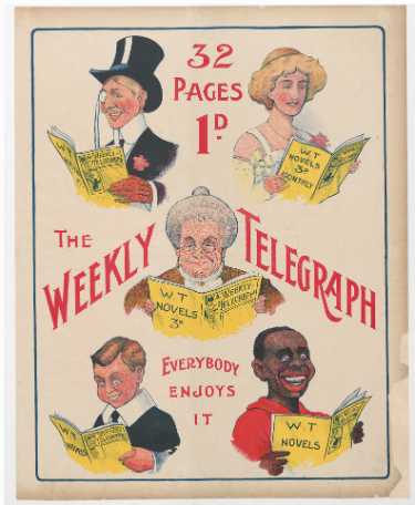 Sheffield Weekly Telegraph poster: Everybody enjoys it