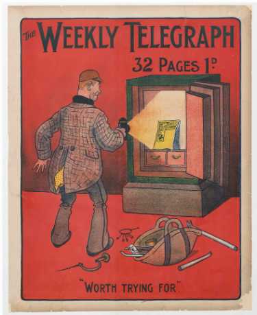 Sheffield Weekly Telegraph poster: Worth trying for