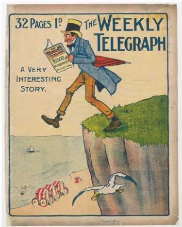Sheffield Weekly Telegraph poster: A very interesting story
