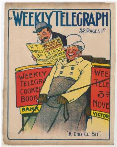 Sheffield Weekly Telegraph poster: A choice bit