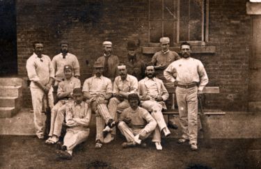 The Lancashire Cricketers, c. 1876