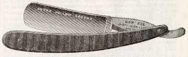 Razor produced by Joseph Allen and Sons, manufacturers of razors, Oak Works, No. 157 New Edward Street