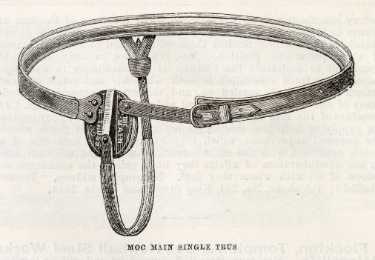 Moc Main single trus[s] produced by Ellis, Son and Paramore, wholesale and retail manufacturers of surgical instruments and appliances, No. 3 King Street Works and Spring Street