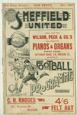 Cover for Sheffield United F.C. football programme
