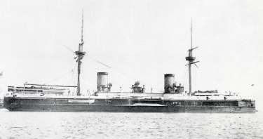 Charles Cammell and Co. Ltd., Cyclops Works, Savile Street. HMS Inflexible, The first ship to carry 'Wilson' compound (steel faced) armour. Completed in 1881