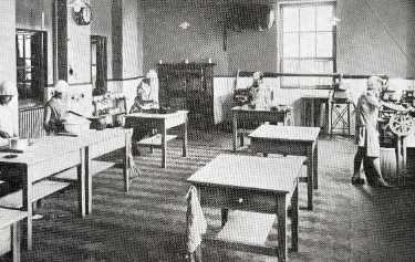 Prince Edward Council School, Queen Mary Road: cookery room