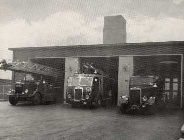 Frontage of the Appliance Room, Darnall Fire Station, Darnall Road