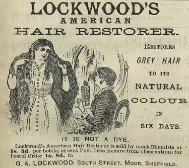 Advertisement for G. A. Lockwood, South Street, [The] Moor