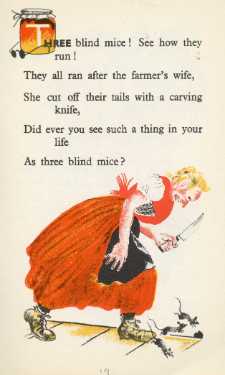 Rhyme Time: Three blind mice, see how they run