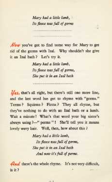 Rhyme Time: How to win a prize of &pound;1 for an Izal nursery rhyme