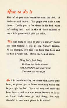Rhyme Time: How to win a prize of &pound;1 for an Izal nursery rhyme