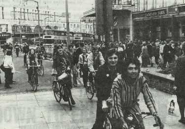 Sheffield Safe Energy Group bike ride, Fargate