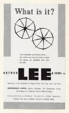 (Lee of Sheffield Ltd.) Arthur Lee and Sons Ltd., steel manufacturers, Trubrite Steelworks, Meadowhall