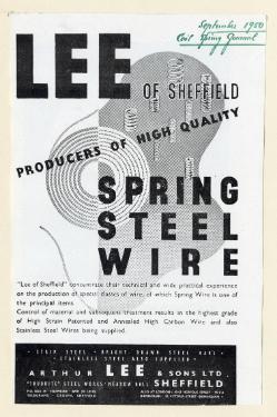 (Lee of Sheffield Ltd.) Arthur Lee and Sons Ltd., steel manufacturers, Trubrite Steelworks, Meadowhall
